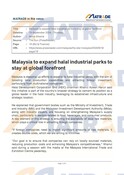 20240919_Malaysia to expand halal industrial parks to stay at global forefront