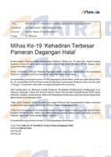 20240918_MIHAS ke 19 Kehadiran Terbesar Pameran Dagangan Halal