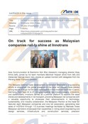 20241018_On track for success as Malaysian companies rail-ly shine at Innotrans
