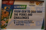 Seminar From OEM to ODM/OBM: The Perks and Challenges
