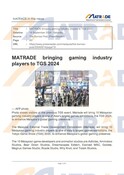 20240914_MATRADE bringing gaming industry players to TGS 2024