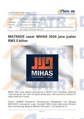 20240911_MATRADE sasar MIHAS 2024 jana jualan RM3.5 bilion