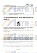 20241002_Sirajuddin appointed new JAKIM director-general