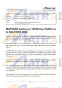 20260127_MATRADE leads over 120 M’sian F&B firms to GULFOOD 2026
