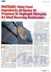 2022_MATRADE: Halal Food Ingredients At Centre Of Proposal To Highlight Malaysia As Ideal Sourcing Destination