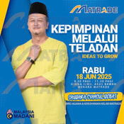 CERAMAH PERDANA : KEPIMPINAN MELALUI TELADAN - IDEAS TO GROW