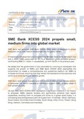 20240902_SME Bank XCESS 2024 propels small, medium firms into global