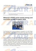 20241203_Malaysia’s OGSE sector sparks energy and innovation at UAE’S Adipec 2024