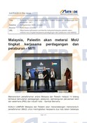 20240920_Malaysia, Palestin akan meterai MoU tingkat kerjasama perdagangan dan pelaburan - MITI